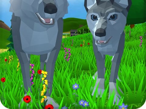 Wolf Simulator Wild Animals 3D